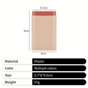 2026 Custom Logo 7-Day Pill Organizer Convenient ABS <b>Plastic</b> Weekly Medicine Box Portable Travel Pill <b>Storage</b> Case - Product Image 2