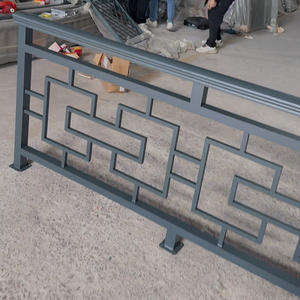 Hợp kim nhôm/Thép mạ kẽm hàng rào ban công/sân sau kim loại an toàn lan can lan can lan can - Product Image 2