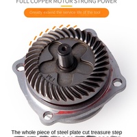Meuleuse d'angle portative haute puissance 180/230 mm avec moteur sans balais, alimentation CA, garantie 3 ans, modèle D28413/28414