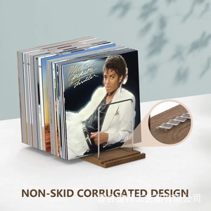 Iron Cd <b>Rack</b> Desktop Vinyl <b>Record</b> Display Storage <b>Rack</b> For Cafe Magazine Poster Hat Organizing - Product Image 4