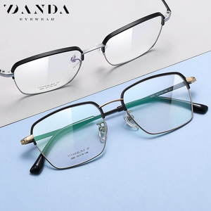 กรอบแว่นตา Danda รุ่น YJ2050 ทรงสี่เหลี่ยมเต็มกรอบ ไทเทเนียมแท้ ป้องกันแสงสีฟ้า สำหรับทุกเพศ - Product Image 2