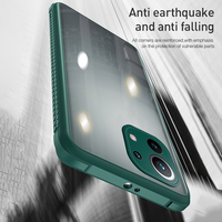 Tschick acrílico claro funda para Xiaomi Mi 11 10T Pro Lite POCO M3 X3 NFC para Redmi Note 9 Pro 9S Nota 9T 8 parachoques caso