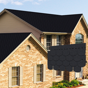 Hoge Kwaliteit Voor Moderne Stijl Huisvesting Bouwmaterialen Multi-Color Waterdichte Vis Schaal Asfalt Dakspanen - Product Image 6