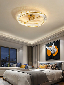 Starry vàng tối giản Thiết kế nội thất trang trí pha lê <span class=keywords><strong>chadnelier</strong></span> đèn trần phòng khách sảnh khách sạn - Product Image 3