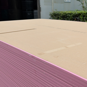 Panel de Yeso Ignífugo Moderno de 12.5mm 2440x1220mm, <span class=keywords><strong>Placa</strong></span> de Yeso Ba13 para Sistema de Techo, Pared y Tabique - Product Image 1
