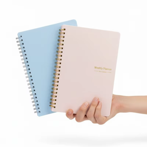 Biểu tượng tùy chỉnh xoắn ốc ràng buộc hàng tuần kế hoạch A5 phong cách văn phòng Tạp Chí với PP bìa cho khuyến mãi trong A4 A3 B4 kích cỡ - Product Image 1
