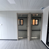 Casa Contenedor Expandible de 20 pies/40 pies, Casa Contenedor Prefabricada de Acero, Solárium, Dormitorio, Oficina, Casa Modular