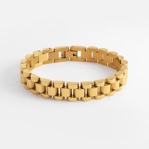 Bracelet en Citrine à Sertissage clos, profil léger, recommandé pour les grossistes transfrontaliers - Product Image 1