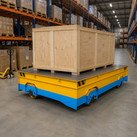 Nouvelle plateforme de transfert électrique 48V sur rail, chariot télécommandé pour manutention industrielle et construction métallique