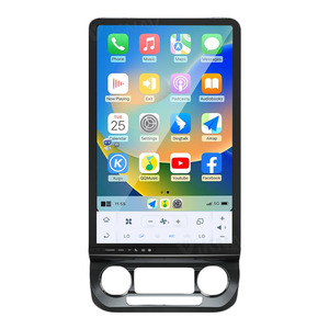 Radio de Auto con Pantalla Táctil de 16.8 Pulgadas, Android Auto, GPS, Navegación, CarPlay Inalámbrico, 128GB, Compatible con Ford F150 F250 F450 Raptor 2015-2020 - Product Image 1