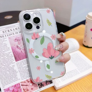 Clear Logo a prueba de golpes Charger <span class=keywords><strong>Mag</strong></span> Phone Case para iPhone 16 15 14 13 <span class=keywords><strong>12</strong></span> 11 <span class=keywords><strong>Pro</strong></span> <span class=keywords><strong>Max</strong></span> Transparente <span class=keywords><strong>Safe</strong></span> Magnetic Mobile Phone Case - Product Image 2