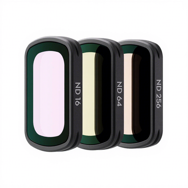 Original Brand Osmo Pocket 3 Accessories Magnetic ND Filter Set for DJI Osmo Pocket 3 Lightweight Aluminum Alloy Tempered Glass
