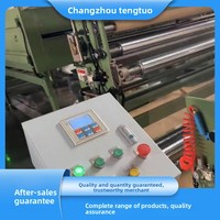 Machine de lamination à sec automatique Tengtuo Machinery à haut degré d'automatisation, avec déroulage et déchargement pratiques, origine Chine, pour le travail du bois