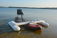 Accessoires de Kayak de stabilisateur de stabilisateur de stabilisateur de stabilisateur de stabilisateur gonflable supérieur portatif pour le bateau d'équilibrage flottant