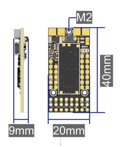 FlyingRC F4WSE F405 ตัวควบคุมการบินปีกคงที่ STM32F405 ArduPilot INAV 5V 4A เซอร์โว BEC สำหรับไมโคร RC เครื่องบินโดรนอะไหล่ - Product Image 2