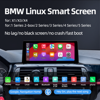 Système Linux Google Car Multimedia GPS Navigation Carplay Player pour BMW 1 2 3 4 5 Series X1 X3 X4 F25 F26 F30 F31 F10 2006-2017