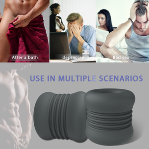 Il materiale del silicone dell'alimento è facile da trasportare, il peso leggero promuove la relazione fra la tazza del masturbatore delle coppie per gli uomini - Product Image 5