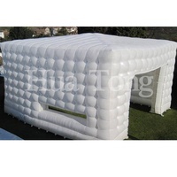 Tente de Cube d'exposition gonflable, grand prix en plein air pour les événements de fête de mariage et de Camping