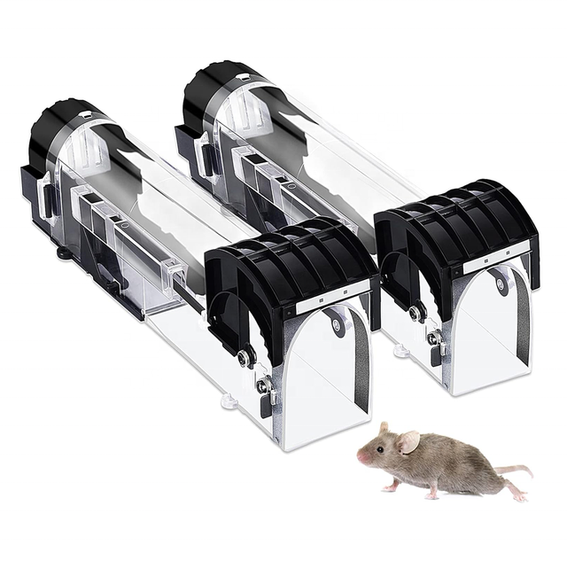SJZ OEM/ODM High Effective Solid Eco-Friendly Humane Live Catch Rat & Mouse Trap Machine with ABS Material