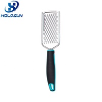 Ecologische handmatige roestvrijstalen grove rasp met antislip handvat voor keuken, fruit & groentegereedschap