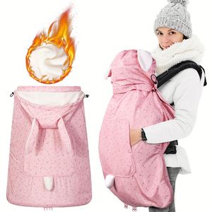 Cubierta para Portabebés, Capa con Capucha, Protección Contra el Viento, Cubierta Cálida para Cochecito de Recién Nacido - Product Image 2