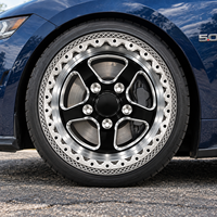 Jantes GVICHN Custom Beadlock noires, face usinée, en alliage d'aluminium forgé, pour course de dragster, tout-terrain, pour Supra, Nissan Frontier, Tacoma, Jeep