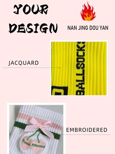 Gym Chaussettes De Luxe Qualité Mode Coton Hommes Crew Chaussettes Broderie Logo Imprimer Gym Chaussettes Personnalisées - Product Image 6