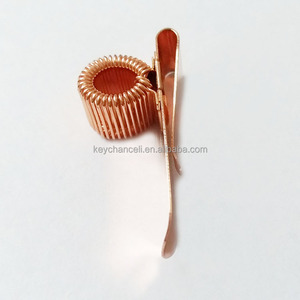 Logo personnalisé Horizontal Vertical Bobine Ressort <span class=keywords><strong>Boucle</strong></span> Or Rose Anneau En Acier Porte-Stylo Bureau École Notebook Pince Support <span class=keywords><strong>Clip</strong></span> En Métal - Product Image 5