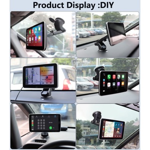 Reproductor Multimedia de Video para Auto Universal de 7 Pulgadas, Radio para Auto, Carplay Inalámbrico, Navegación GPS, Apple Android Auto, Pantalla Táctil - Product Image 5