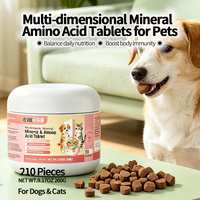 Complément Multivitaminé pour Animaux de Compagnie en Comprimés, Direct Usine, Complexe Multi-Minéraux et Acides Aminés, Soutien à la Croissance, Anti-Taches Lacrymales, Chiens et Chats, OEM