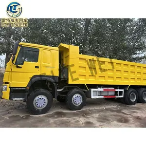Sintruck Howo 40t 6x4 8x4 Heavy Duty Euro2 375hp Cargo Truck Dumper Used Tipper Truck For Sale