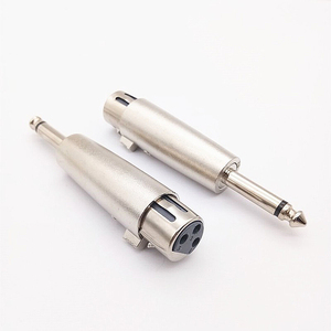 TRS TS <span class=keywords><strong>Jack</strong></span> microfono Audio Mono adattatore microfono convertitore altoparlante da Xlr a 6.35 spina 3 Pin XLR maschio a 1/4 "<span class=keywords><strong>6.3</strong></span> connettore da 6.5mm - Product Image 3