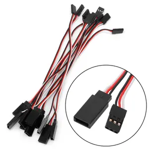 Hot Sale15 20 30 50 100cmJR Male to Female Motor Servo Lead Cable Extension Cord Twisted Wire For RC Helicopter