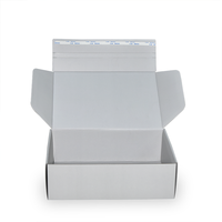 Cajas de Cartón Corrugado para Envíos Personalizadas, con Impresión CMYK, Laminado Mate, Grabado en Relieve, Diseño de Logotipo Personalizado, Embalaje Reciclable para Ropa