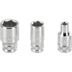 Fervi Hexagon <b>Socket</b> Wrench Normal Series 6mm 8mm 10mm Chrome Vanadium Steel - Product Image 1
