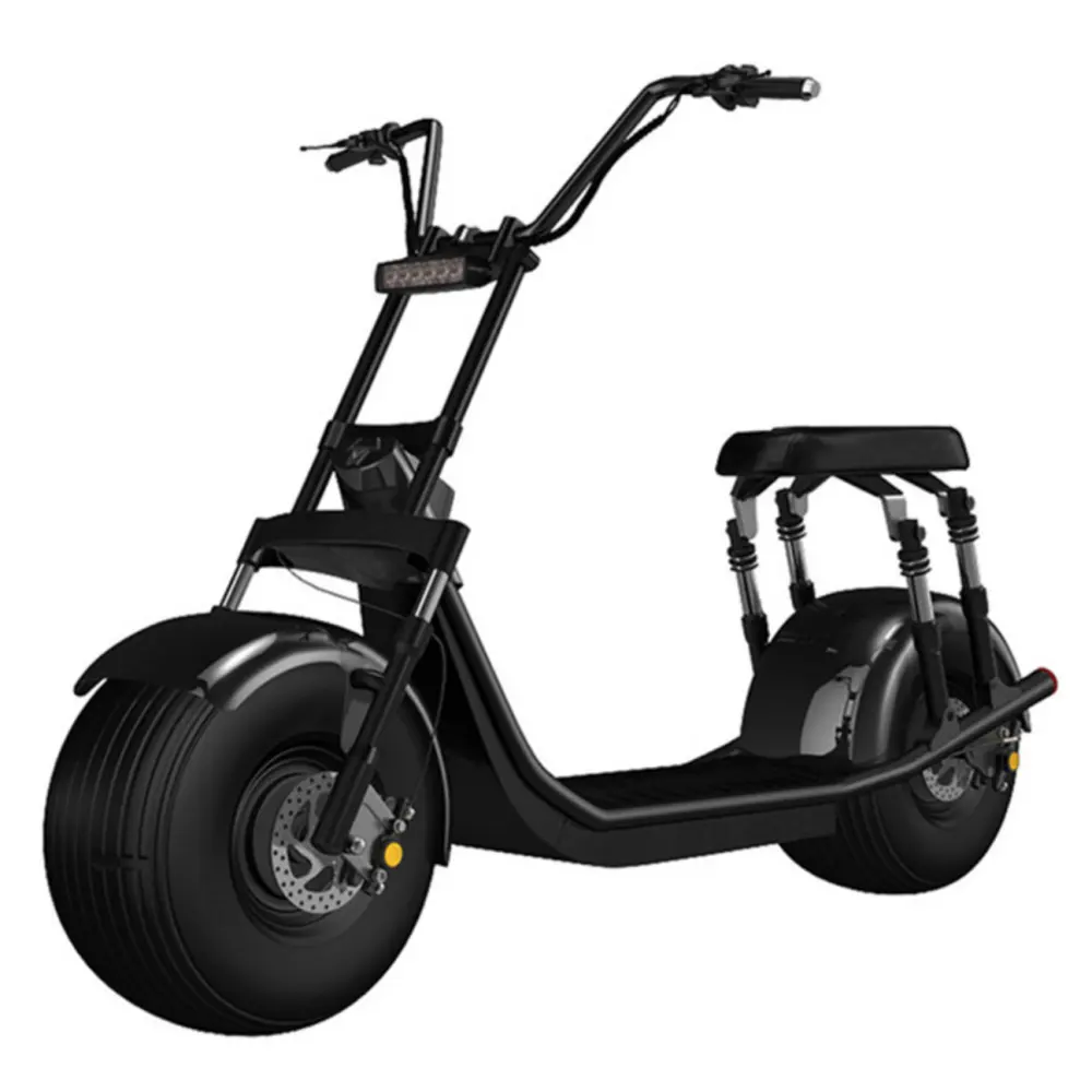 500W 1500W 2000W 10 Zoll Felgen aus Aluminium legierung Abnehmbare Lithium batterie große fette Räder elektrische City Coco Scooter Fahrräder Moped