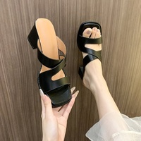 Nouvelles arrivées : escarpins pour femmes, été, talon haut de 5 à 8 cm, doublure douce, élégants, mode décontractée, chaussures à talons hauts
