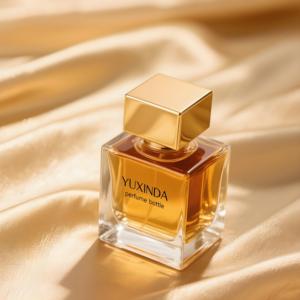 Hot bán sang trọng chai nước hoa rỗng vuông 30ml 50ml 100ml chai nước hoa thủy tinh - Product Image 2