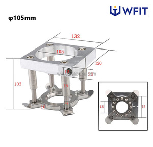 Soporte de sujeción automático para placa de 65mm, 80mm, 85mm, 90mm, 100mm, 105mm para motor de husillo y máquina fresadora - Product Image 3