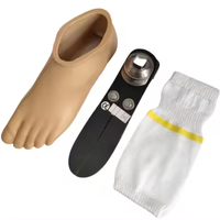 Protège-pieds prothétique médical étanche en polyuréthane personnalisé pour prothèse de membre inférieur, pièce orthopédique
