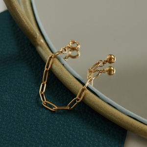 Anillo de Cadena de Bolas de Acero Inoxidable a la Moda, Cadena Minimalista para Suéter, Tamaño Ajustable, Regalo Infantil y Moderno - Product Image 5