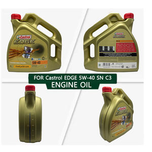 รับประกันคุณภาพ น้ำมันเครื่องสังเคราะห์แท้ 100% สำหรับรถยนต์ SN 5W40 C3 รุ่นยุโรป 4 ลิตร P01B2DE-00 สำหรับ <span class=keywords><strong>Castrol</strong></span> EDGE - Product Image 5