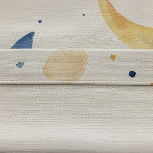 1 Pezzo Tenda <span class=keywords><strong>per</strong></span> Bambini Personalizzabile con Stampa Stelle e Luna, con Occhielli, <span class=keywords><strong>per</strong></span> Finestra a Bovindo, Soggiorno, Decorazione Domestica, 100% Poliestere, Alta Oscurante - Product Image 5