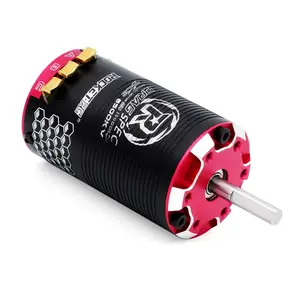 High-speed DC Motor RC Drag Motor 4 Pole 550 Brushless Motor KV6500 For 1/10 RC Drag Car Touring Buggy Car