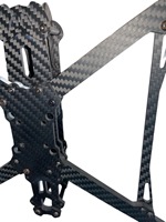 Kit de cadre en fibre de carbone MAK4 V2 10 pouces, accessoires de drone, drone de course FPV freestyle DIY
