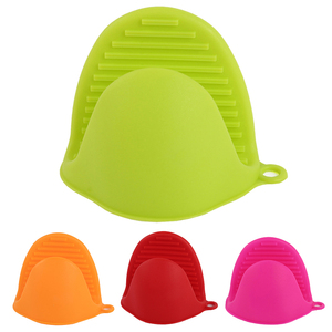 Maniques de four en silicone imprimées, design innovant, résistantes aux hautes températures, écologiques, antidérapantes, pour micro-ondes et <span class=keywords><strong>cuisine</strong></span>, petites - Product Image 5