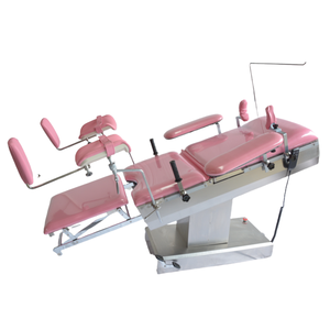 Lit d'<span class=keywords><strong>examen</strong></span> gynécologique obstétrical médical électrique YGP02 pour clinique, <span class=keywords><strong>table</strong></span> de médecin gynécologue pour patient - Product Image 2