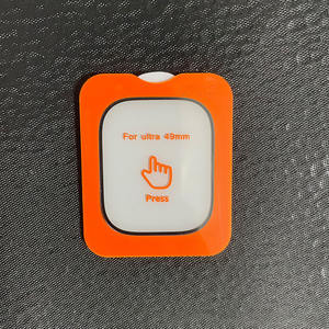 Easy Install 2.5D Silk Print HD Tempered Glass Film <strong>Screen</strong> <strong>Protector</strong> for Apple <strong>Watch</strong> Series Ultra 49mm With Alignment Tool - Product Image 4