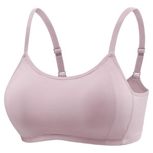 Estate <span class=keywords><strong>donna</strong></span> sottile Anti-esposizione biancheria intima tubo <span class=keywords><strong>di</strong></span> tipo piccolo Push-Up lato <span class=keywords><strong>seno</strong></span> senza cerchi reggiseno modello solido coppa regolabile - Product Image 1