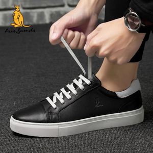 Nuevos Zapatos Deportivos Casuales de Moda para Hombre con Cuero Genuino de Canguro, Piel de Vaca y Piel de Cerdo, Estilo Moderno para Caminar, Suela de Goma - Product Image 3